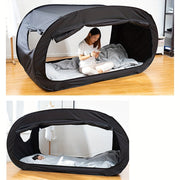 CozyNest Folding Tent Bed – Protection and Rest Within Reach